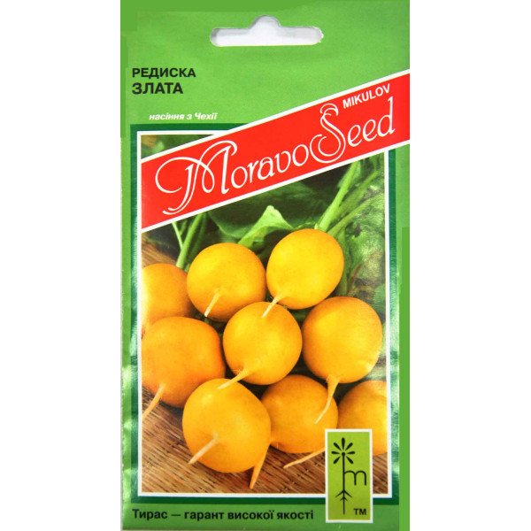 Семена редиса Злата /3 г/ *Moravoseed*