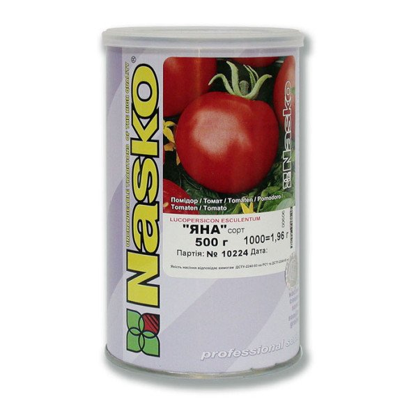 Насіння томату Яна /0,5 кг/ *Наско*