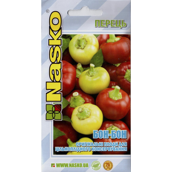 Насіння перцю солодкого Бон-Бон /40 насінин/ *Наско*