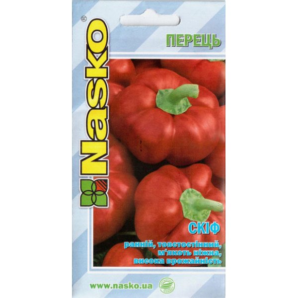 Насіння перцю солодкого Скіф /40 насінин/ *Наско*