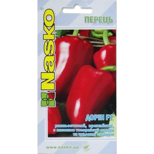 Семена перца сладкого Дорин F1 /20 семян/ *Наско*