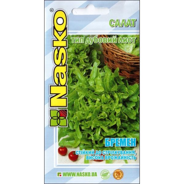 Насіння салату Бремен /1 г/ *Наско*