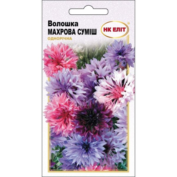Волошка Махрова суміш /0,5 г/ *НК Еліт*