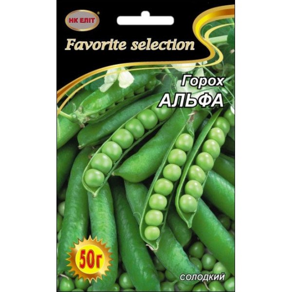 Горох Альфа /50 г/ *НК Элит*