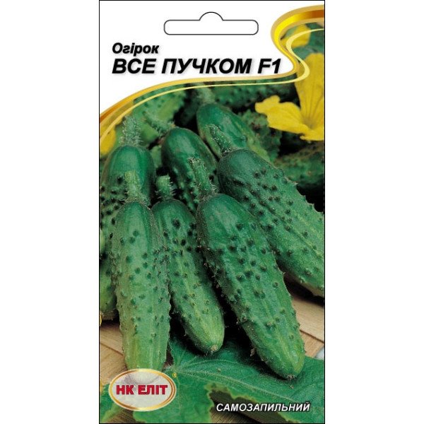 Огірок Все пучком F1 /10 насінин/ *НК Еліт*