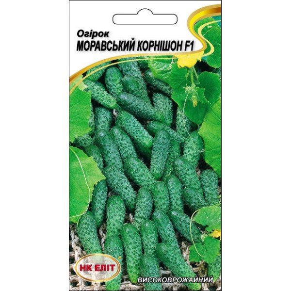 Огурец Моравский корнишон F1 /15 семян/ *НК Элит*