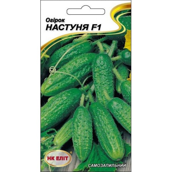 Огірок Настуня F1 /10 насінин/ *НК Еліт*