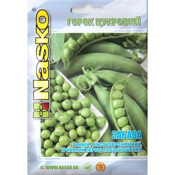 Насіння гороху Забава /20 г/ *Наско*