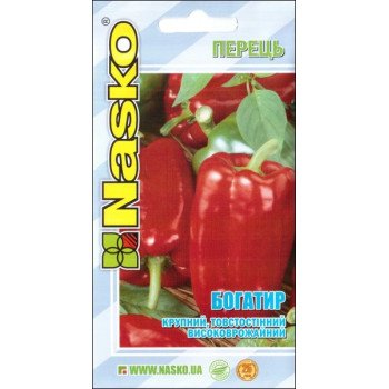 Перець солодкий Богатир /40 насінин/ *Наско*