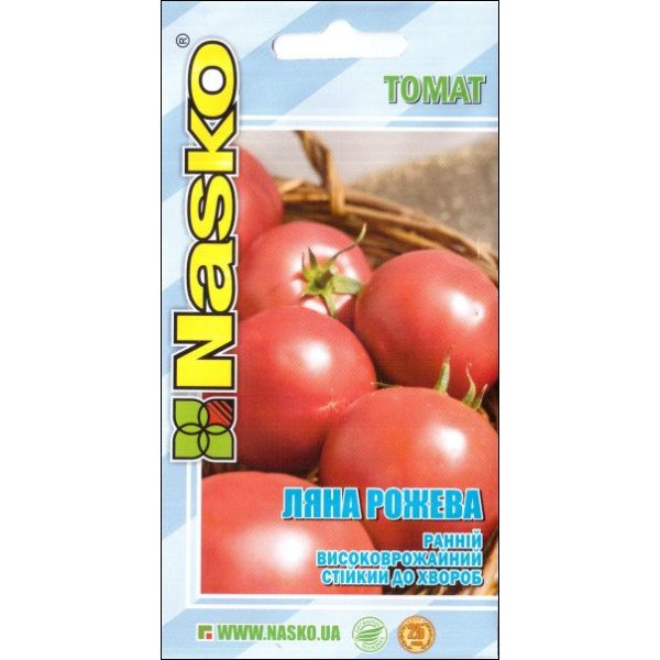 Насіння томату Ляна рожева /40 насінин/ *Наско*