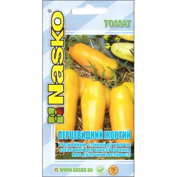 Семена томата Перцевидный желтый /40 семян/ *Наско*