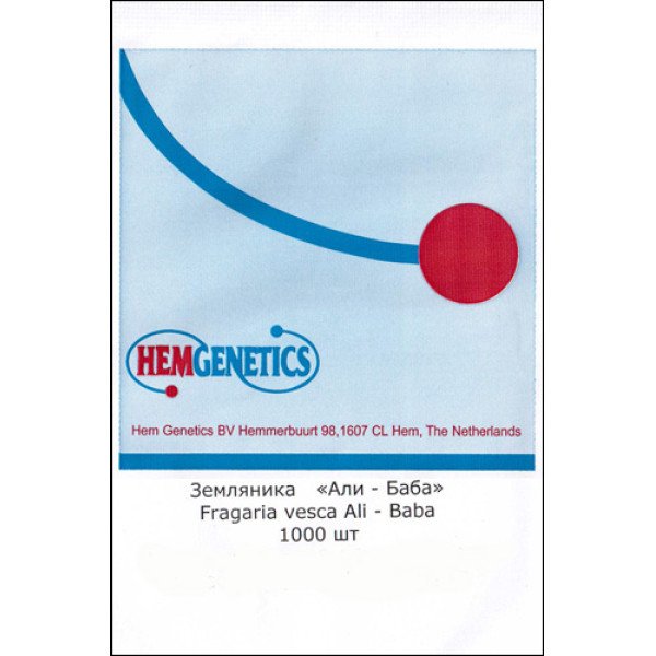 Насіння суниці Алі-Баба /1.000 насінин/ *Hem Zaden*