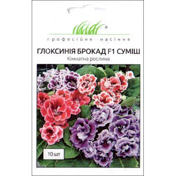 Глоксиния Брокад F1 смесь /10 семян/ *Профессиональные семена*