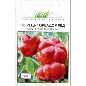 Перець солодкий Тореадор Ред /0,2 г/ *Професійне насіння*