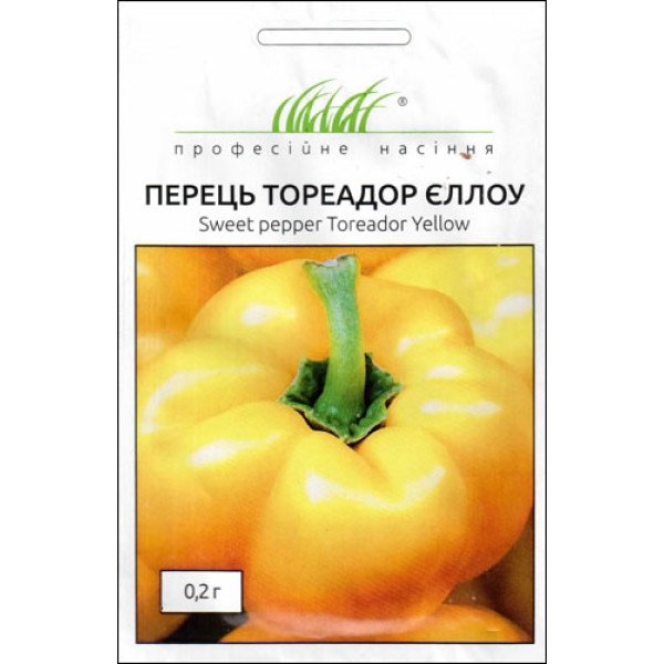 Семена перца сладкого Тореадор Еллоу /0,2 г/ *Профессиональные семена*