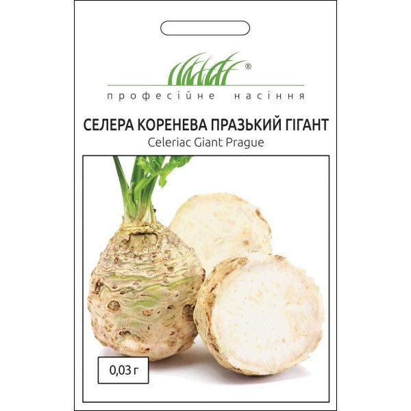 Насіння селери кореневої Празький гігант /0,03 г/ *Професійне насіння*