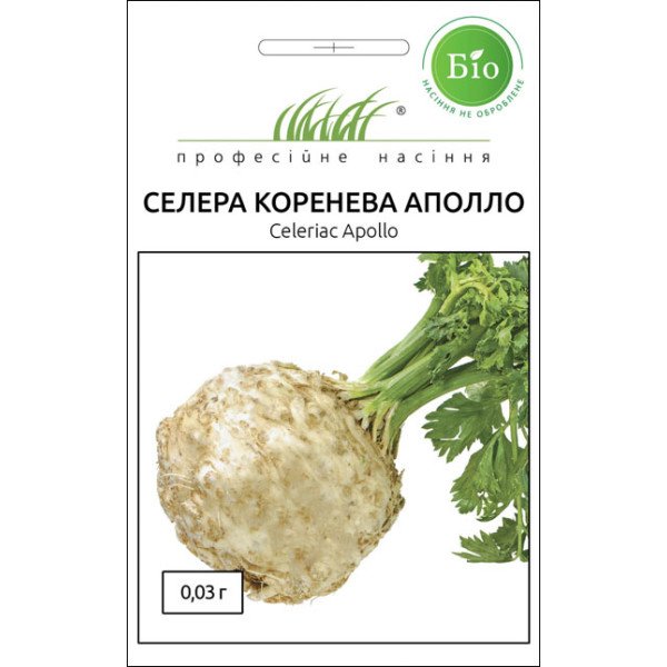 Семена сельдерея корневого Аполло /0,03 г/ *Профессиональные семена*