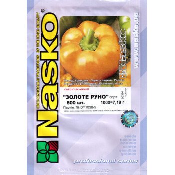 Перец сладкий Золотое руно /500 семян/ *Наско*