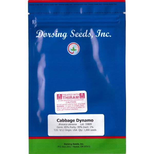 Семена капусты белокочанной Динамо F1 /1.000 семян/ *Dorsing Seeds*