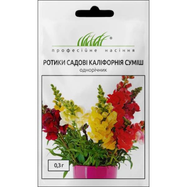 Семена львиного зева Калифорния смесь /0,3 г/ *Профессиональные семена*