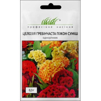 Целозия гребенчатая Пижон смесь /0,3 г/ *Профессиональные семена*