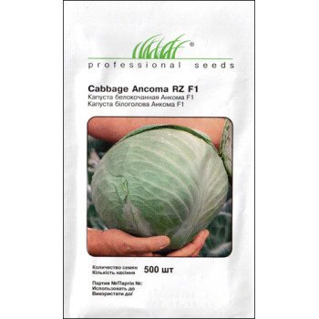 Капуста білоголова Анкома F1 /500 насінин/ *Професійне насіння*