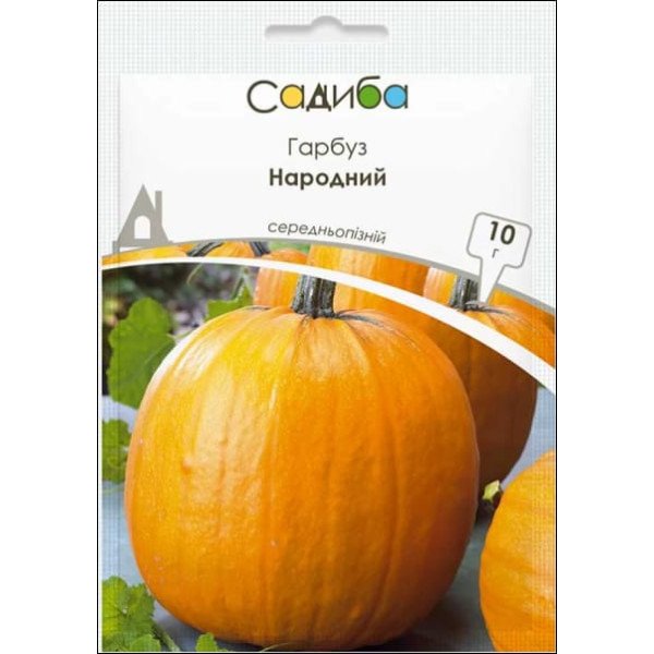 Семена тыквы Народная /10 г/ *Садыба*