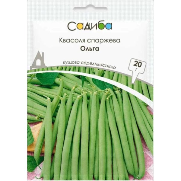 Семена фасоли Ольга /20 г/ *Садыба*