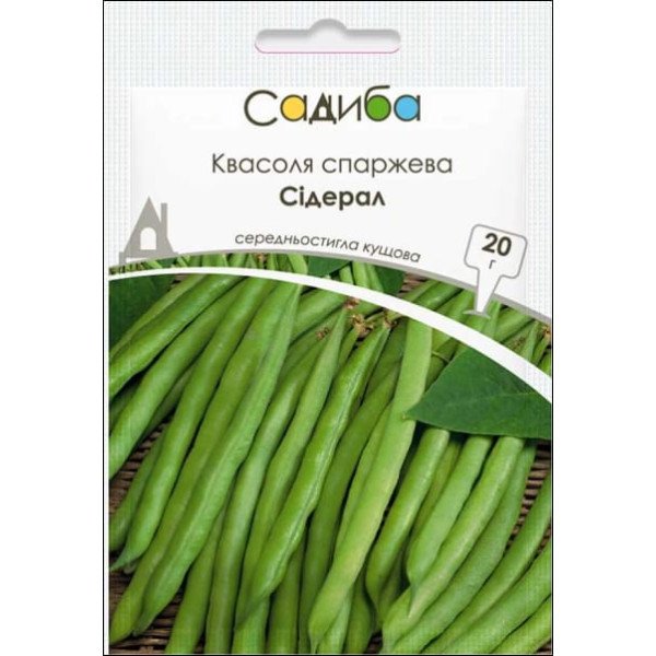 Насіння квасолі Сідерал /20 г/ *Садиба*