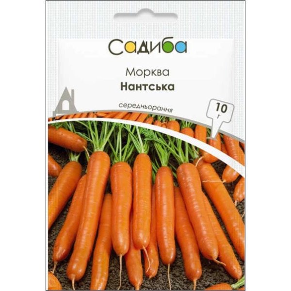 Семена моркови Нантская /10 г/ *Садыба*