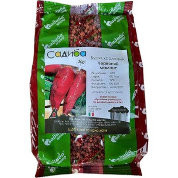 Буряк кормовий Червоний мамонт /300 г/ *Садиба*