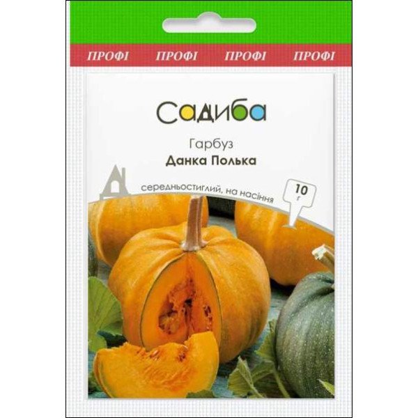 Семена тыквы Данка Полька /10 г/ *Садыба*