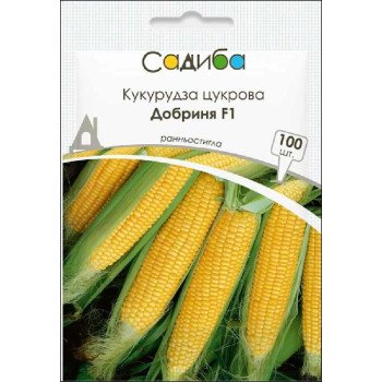Кукуруза сахарная Добрыня F1 /100 семян/ *Садыба*