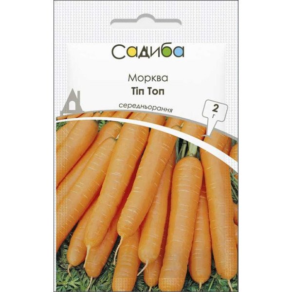 Семена моркови Тип Топ /2 г/ *Садыба*
