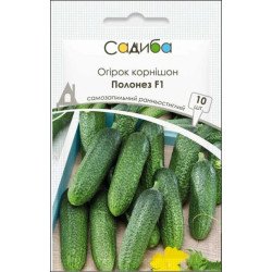 Огірок Полонез F1 /10 насінин/ *Садиба*