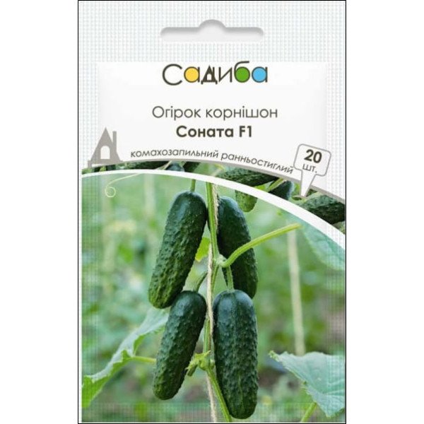 Семена огурца Соната F1 /20 семян/ *Садыба*
