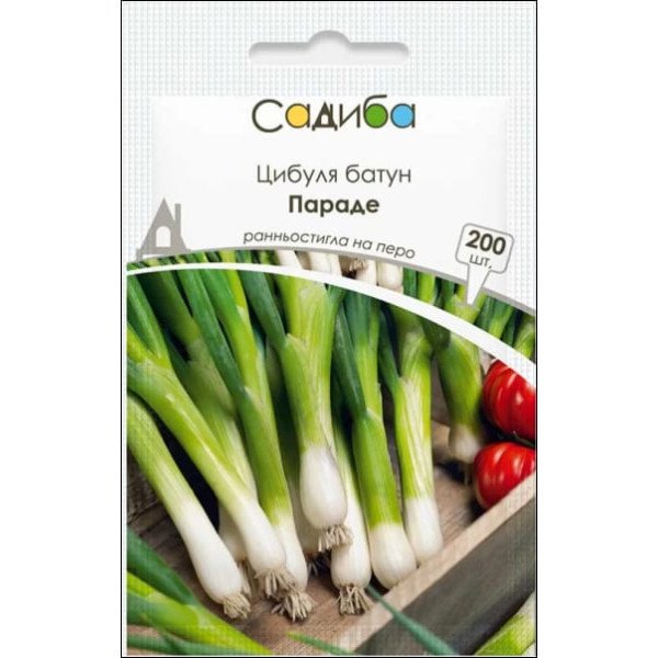 Насіння цибулі на перо Параде /200 насінин/ *Садиба*
