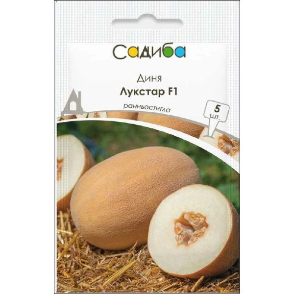 Семена дыни Лукстар F1 /5 семян/ *Садыба*