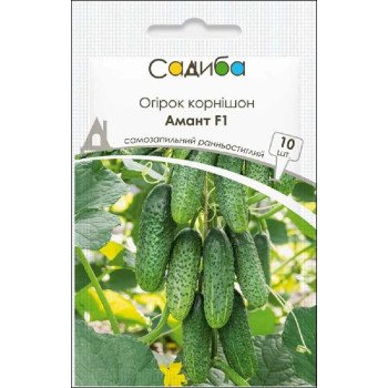Огірок Амант F1 /10 насінин/ *Садиба*