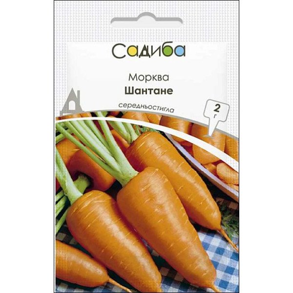 Насіння моркви Шантане /2 г/ *Садиба*