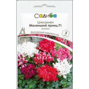 Цикламен Маленький Принц F1 суміш /3 насінини/ *Садиба*