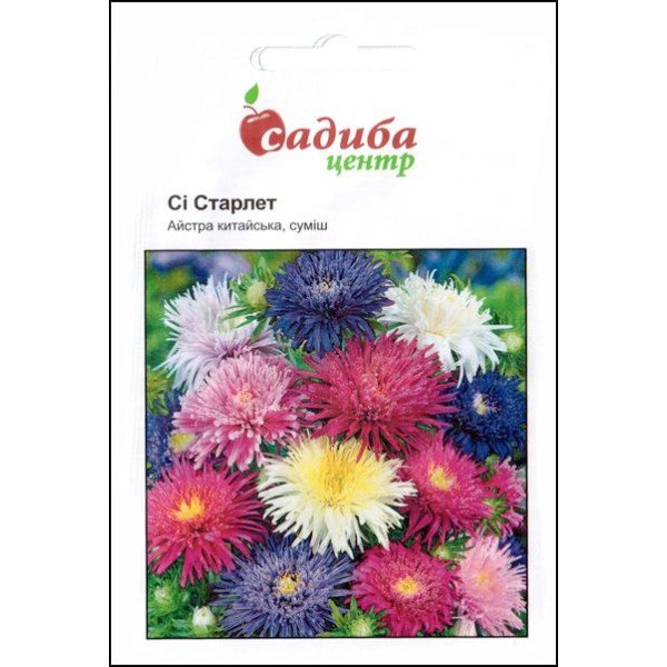 Насіння айстри Сі Старлет суміш /0,2 г/ *Садиба*