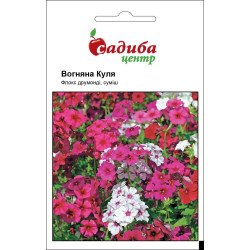 Флокс друммонди Огненный Шар смесь /0,2 г/ *Садыба*