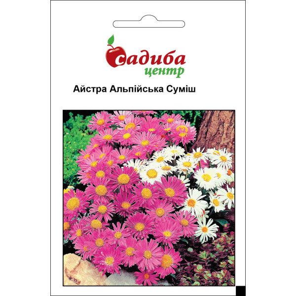 Насіння айстри Альпійська суміш /0,1 г/ *Садиба*