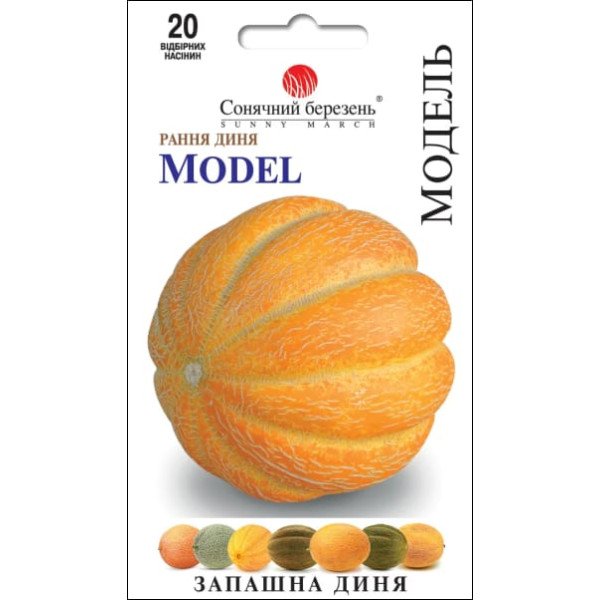 Семена дыни Модель /20 семян/ *Солнечный Март*