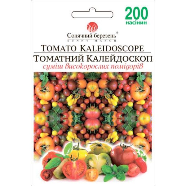 Семена томата Томатный калейдоскоп /200 семян/ *Солнечный Март*
