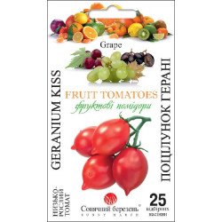 Томат Поцілунок Герані /25 насінин/ *Сонячний Березень*