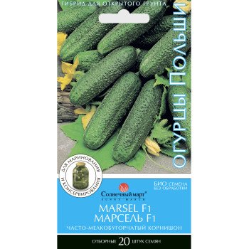 Огурец Марсель F1 /20 семян/ *Солнечный Март*