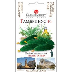 Огірок Гамбрінус F1 /20 насінин/ *Сонячний Березень*