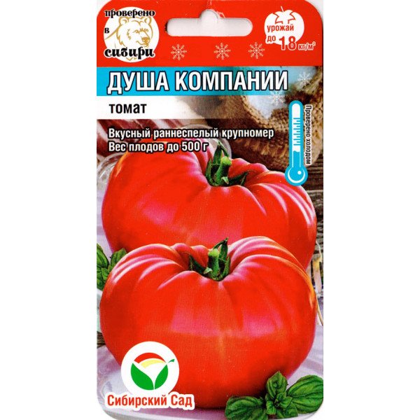 Томат Душа компанії /20 насінин/ *СибСад*